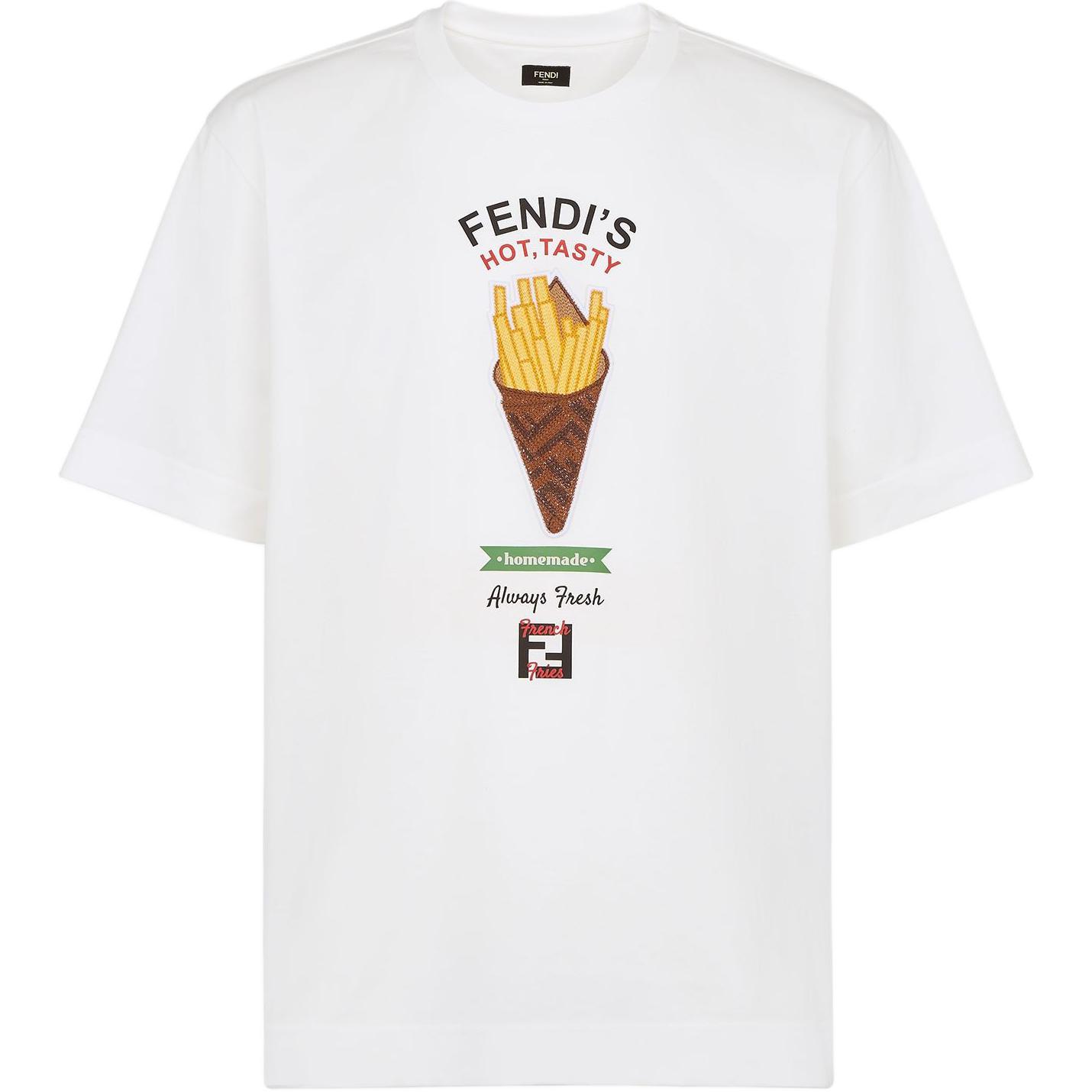 FENDI French Fries T-shirt - POIZON