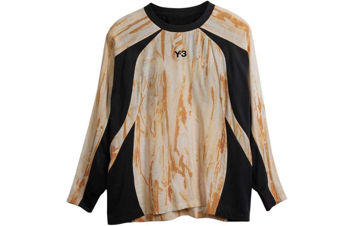 Y-3 Rust Dye Long Sleeve Tee ロンT adidas Y-3 Rust Dye Long Sleeve T-Shirt in Brown | SVD