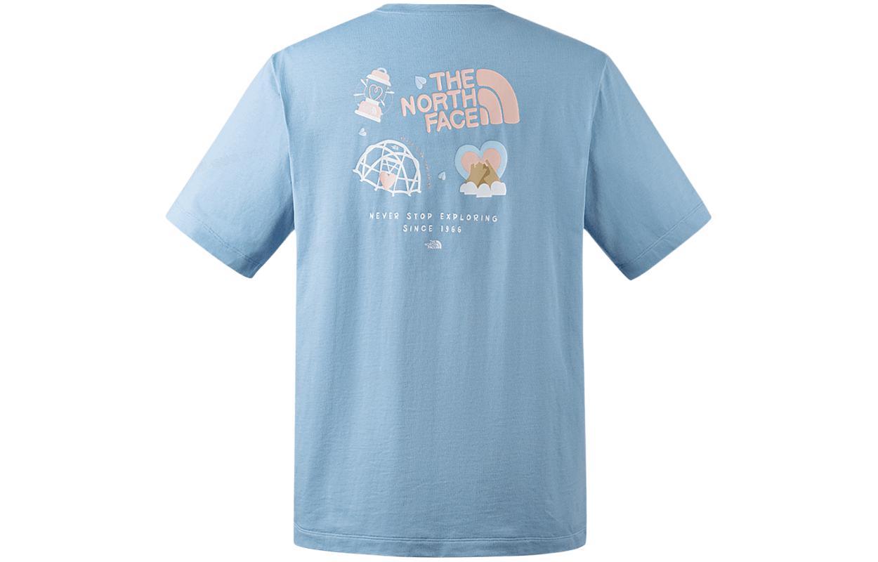THE NORTH FACE T-Shirt Men's Blue - POIZON