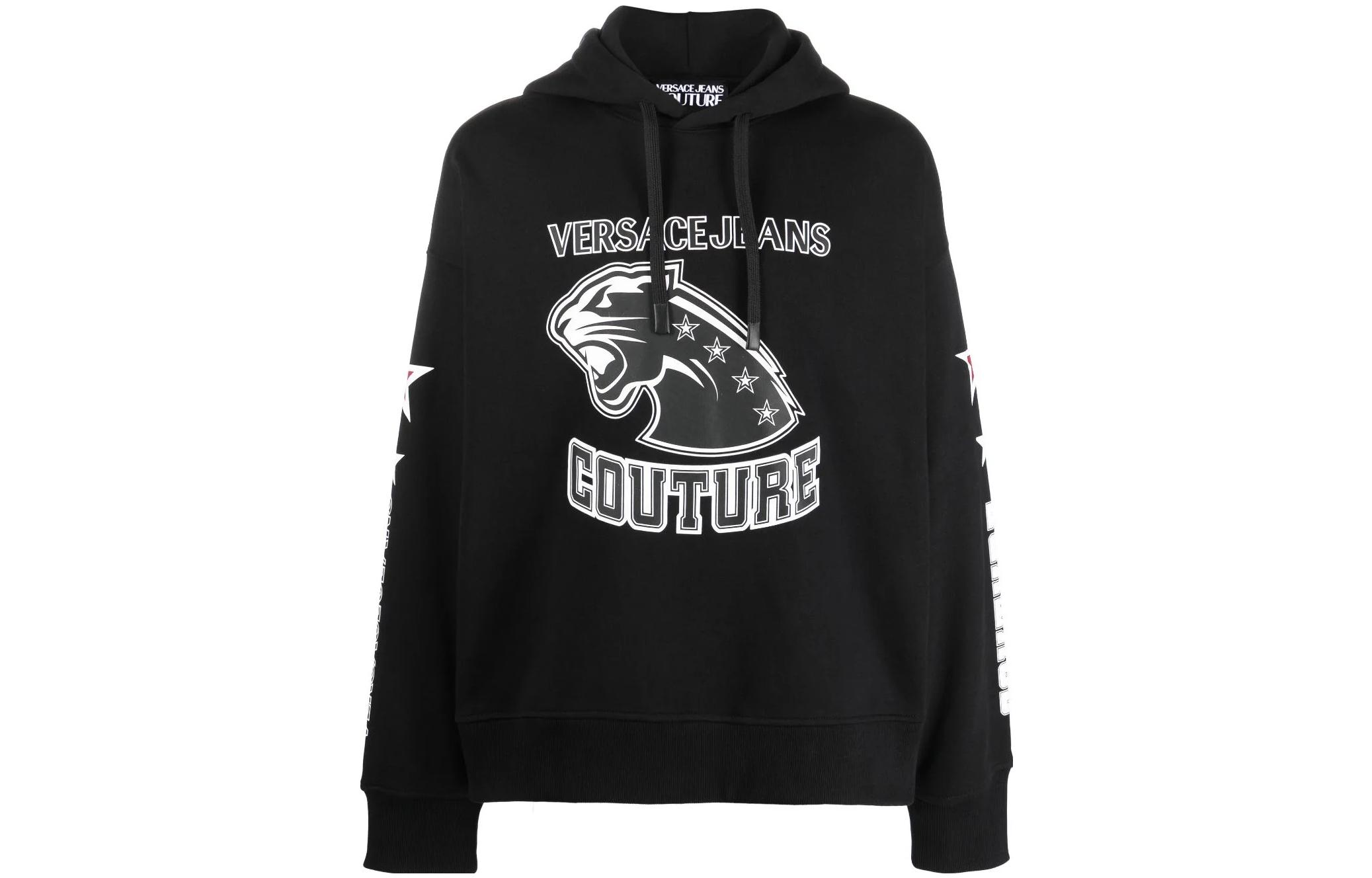 VERSACE JEANS COUTURE Sweatshirts Men Black - POIZON