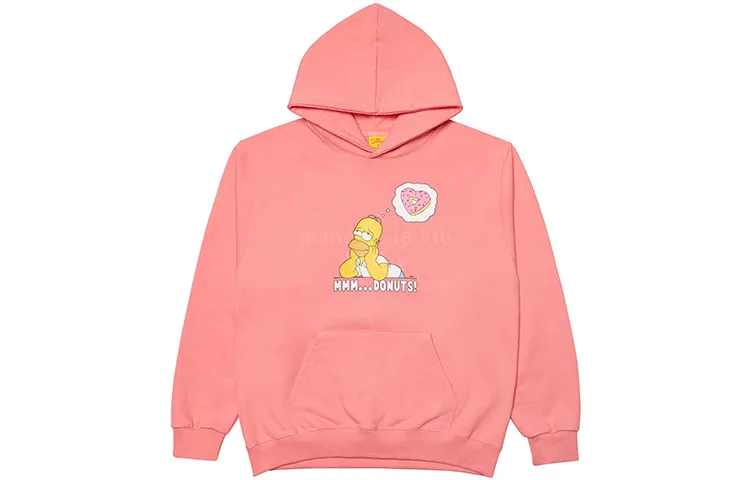 Pink Bart Simpson Hoodie The Simpsons Springfield X H&M Divided
