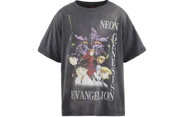 SAINT Mxxxxxx Evangelion Neon Genesis Tee - POIZON