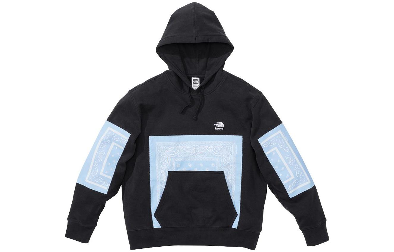 Supreme The North Face Bandana Hooded Sweatshirt White S