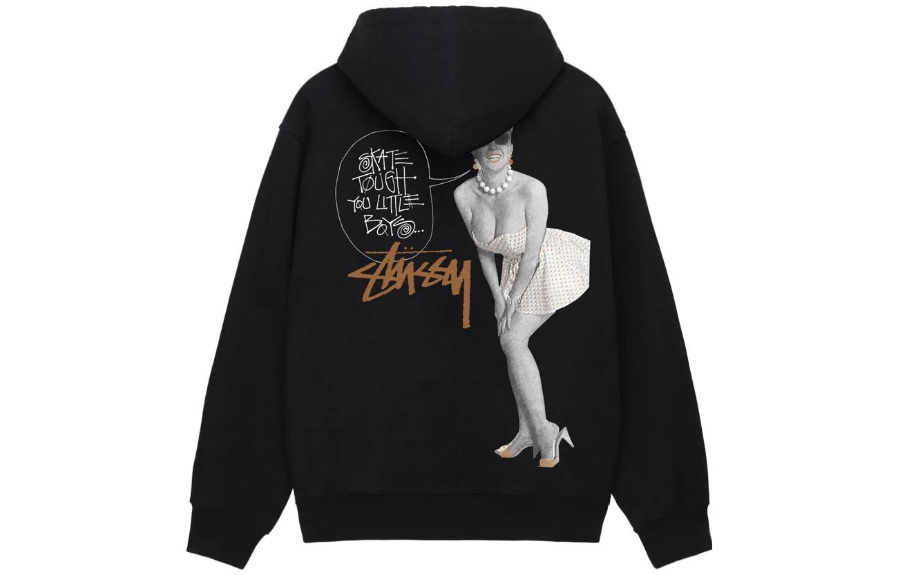 Stussy Skate Tough Zip Hoodie Black L - POIZON