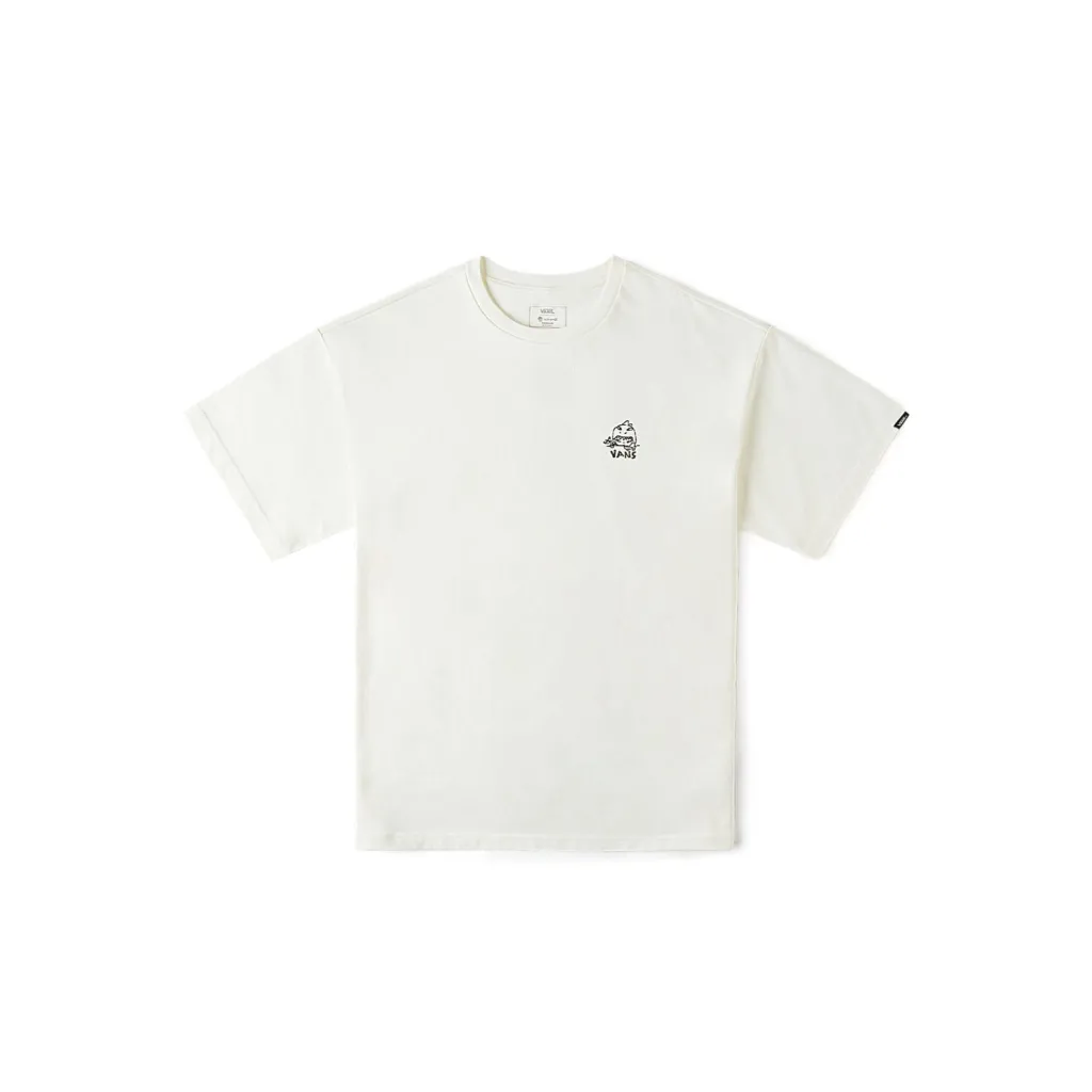 Vans VANS × HIRONO Collaboration T Shirt Unisex Ecru XL - POIZON Vans VANS × HIRONO Collaboration T Shirt Unisex Ecru XL - POIZON