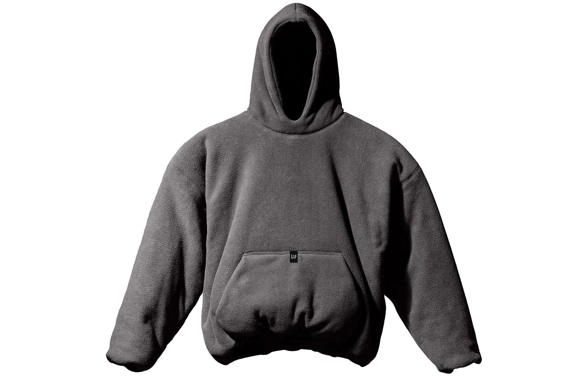 トップス YEEZY GAP Polar Fleece Hoodie NAVY M Yeezy Gap H09 Polar Fleece Hoodie Navy Size Large. New In