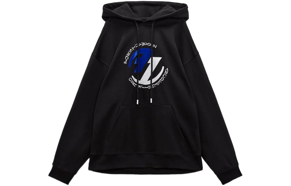 ADER ERROR X Zara Embroidered Logo Sweatshirt - POIZON