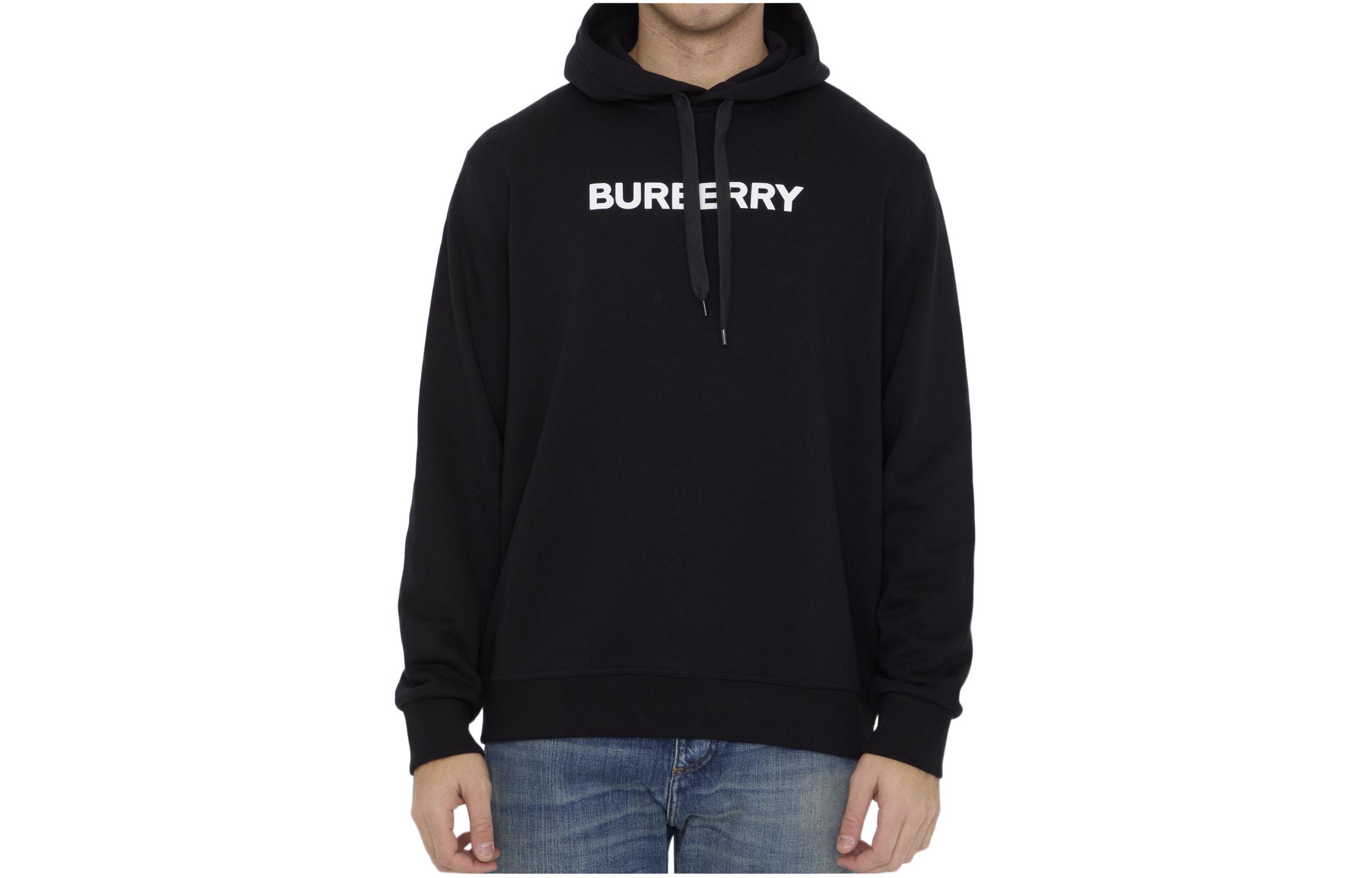 【送料&関税込】Burberry Logo Printed Drawstring Hoodie Burberry Logo Printed Drawstring Hoodie - POIZON