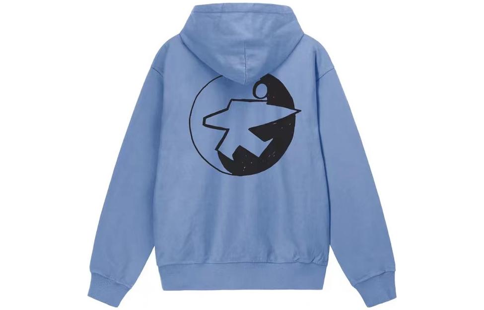 Stussy X Our Legacy Work Shop Surfman Pigment Dyed Hoodie