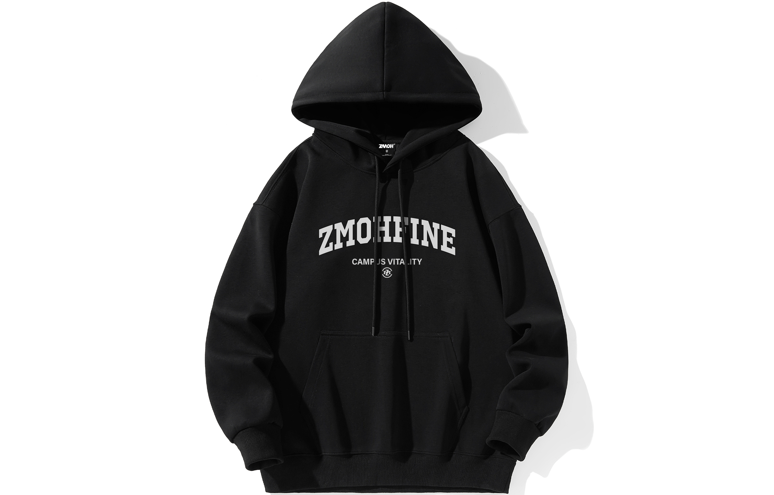 ZMOH Sweatshirts Unisex Navy Blue (Fleece-Lined) M - POIZON