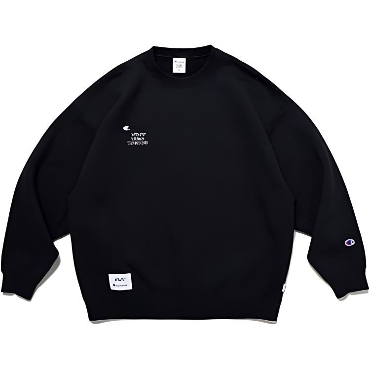 【再入荷！】 WTAPS X Champion Sweatshirts POIZON - Black Men トップス