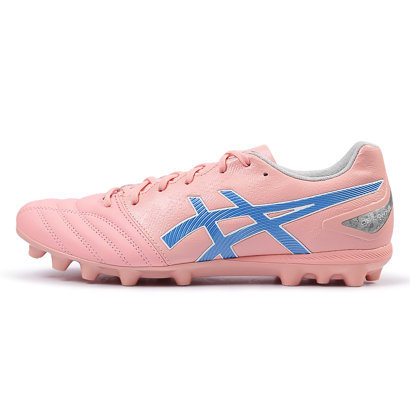 pink asics football boots