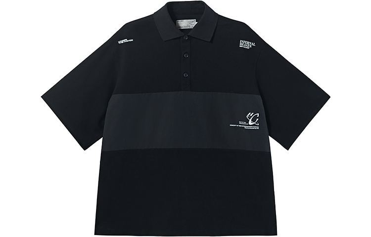 ポロシャツ HARSH AND CRUEL Minimal Oversized Polo Shirt for Men HARSH and CRUEL Polo Shirts Unisex - POIZON