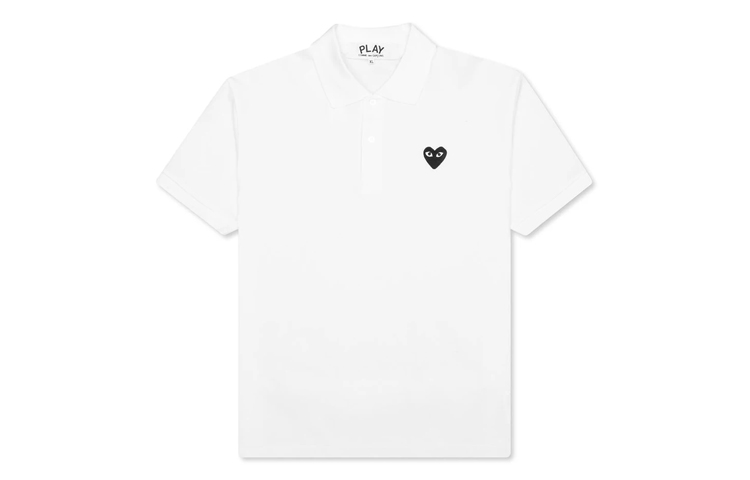 【CdG HOMME】1980s Refined S/S Polo Shirt CdG HOMME】1980s Refined S/S Polo Shirt