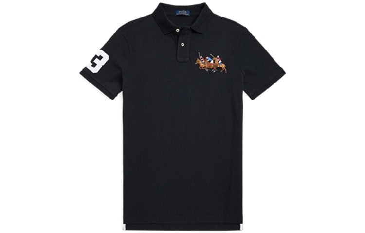 大人気の Polo Ralph POIZON - M Black Men Shirts Polo Lauren ジャケット・アウター