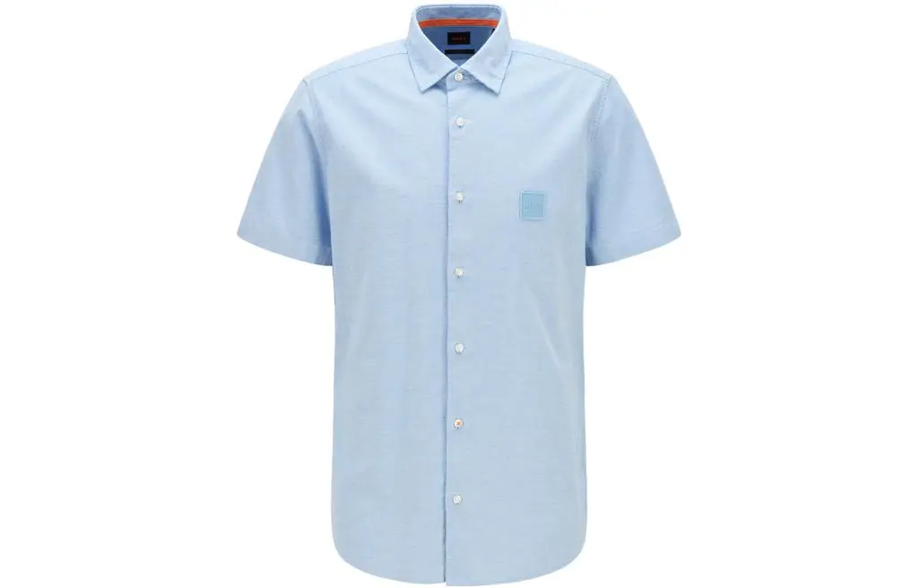 HUGO BOSS - Hawaiian Shirt - Blue
