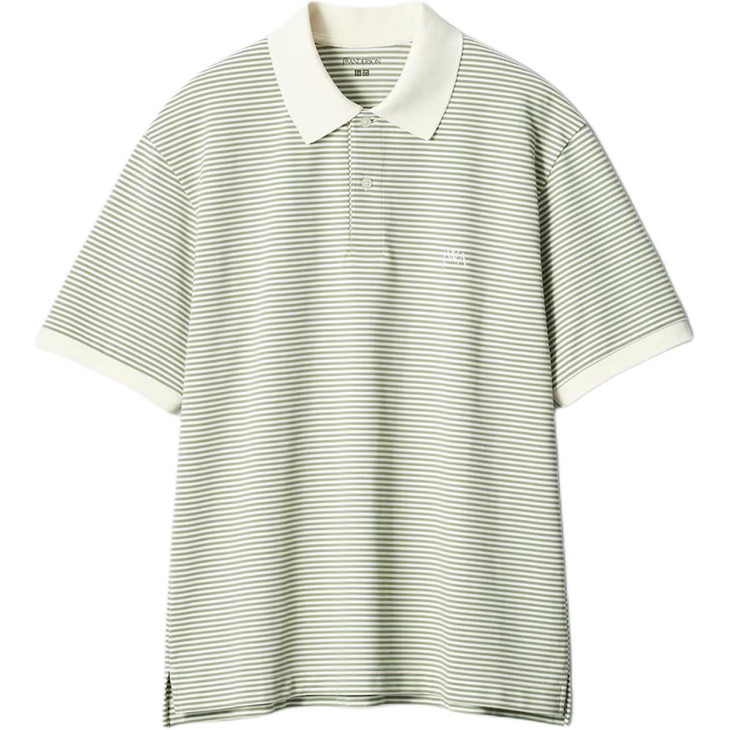 Jw Anderson X UNIQLO Polo Shirts Unisex Green - POIZON
