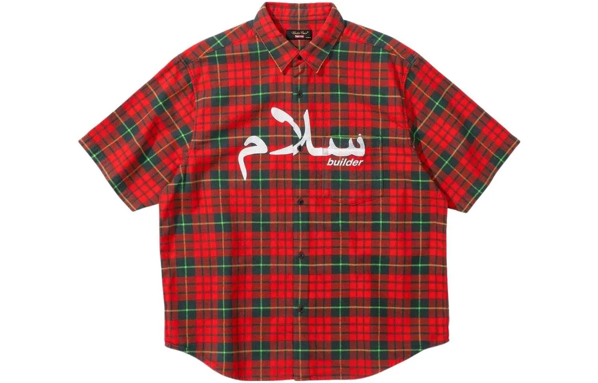 シュプのすけ様 Supreme Undercover S/S Flannel Shirt Black L - POIZON