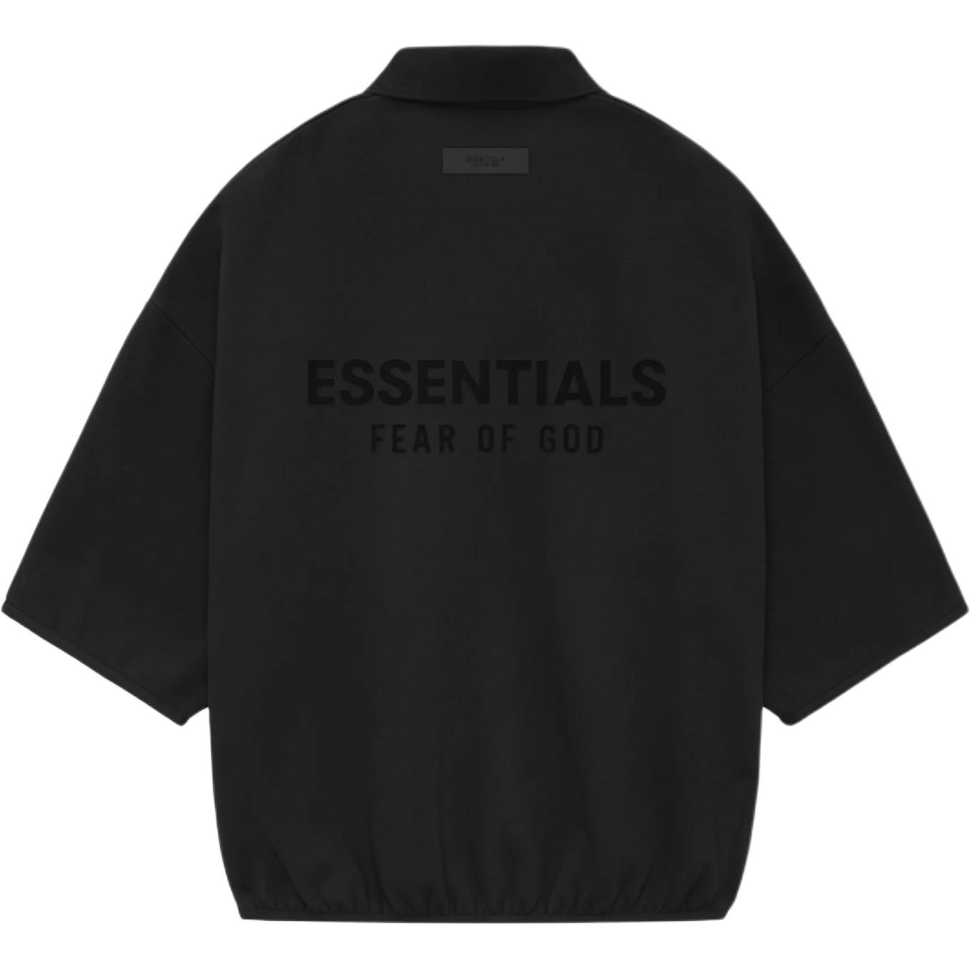 Fear of God Essentials Core Collection 3/4 Sleeve Polo - POIZON