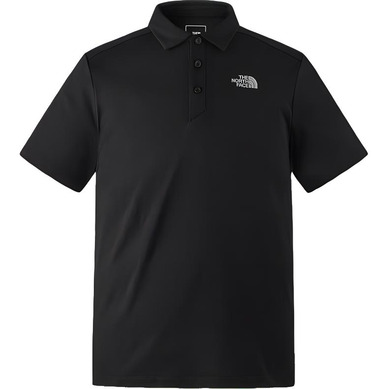 THE NORTH FACE Polo Shirts Unisex Black S - POIZON