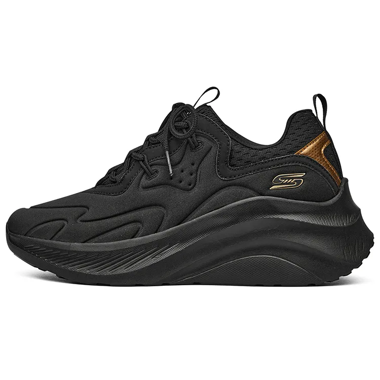 Black Skechers Fitster Slip On Shoes Skechers Fitster Memory Foam