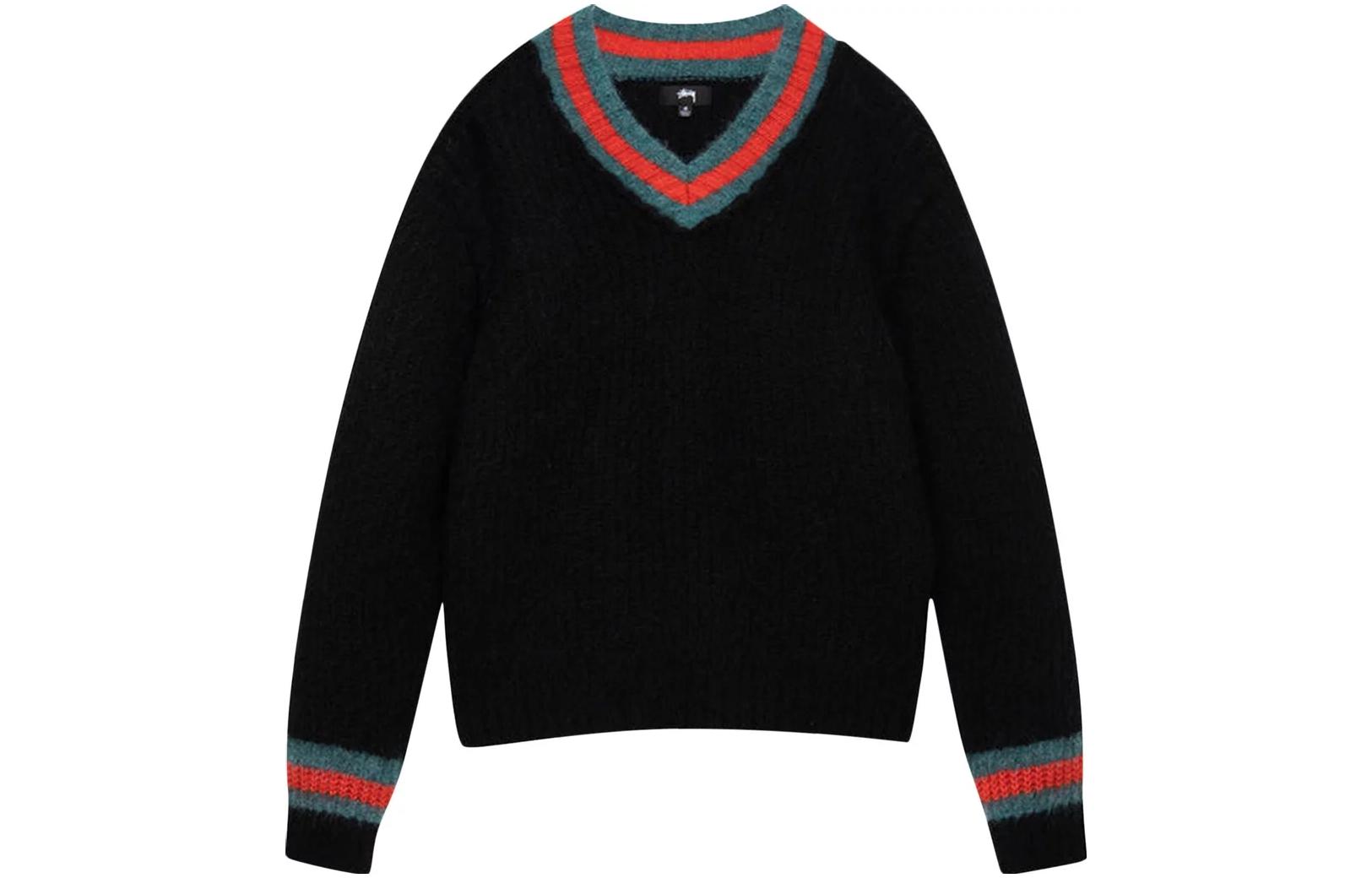 Stussy Mohair Tennis Sweater - POIZON