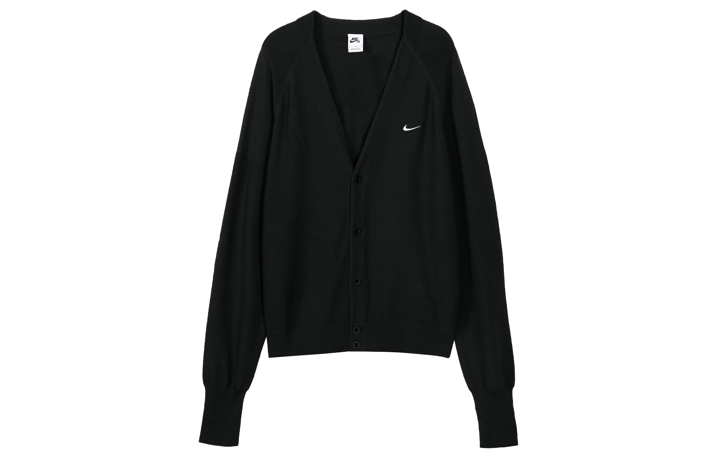★人気★ NIKE SB CARDIGAN BLACK Nike SB Skateboard Cardigan (Asia Sizing) Black Men's - SS23
