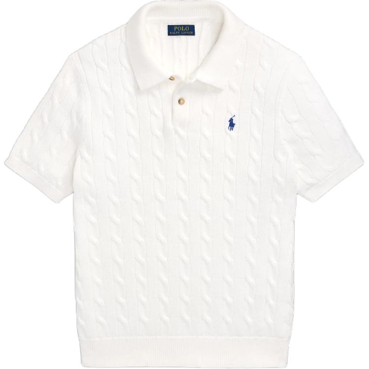 Polo Ralph Lauren FW24 Polo Shirt Men's White M - POIZON