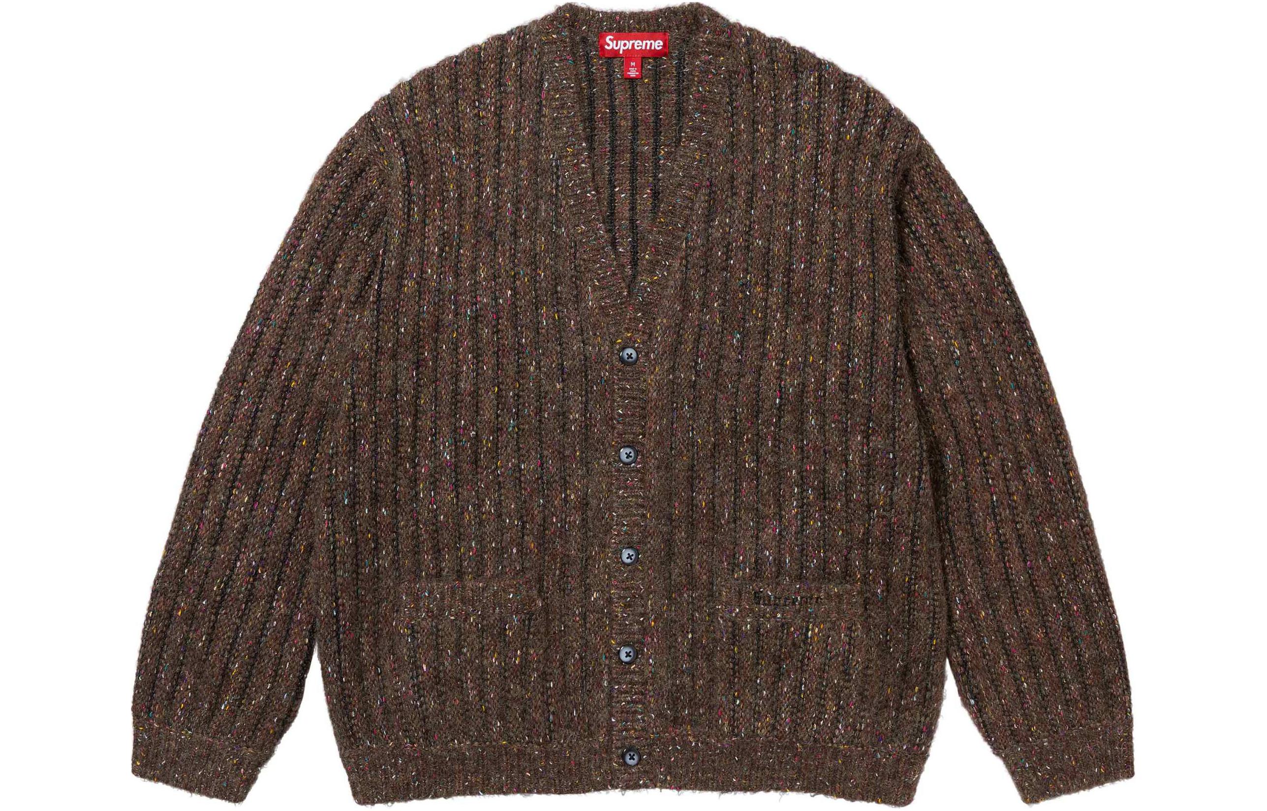 トップス supreme confetti cardigan slate Supreme Confetti Cardigan Slate M - POIZON