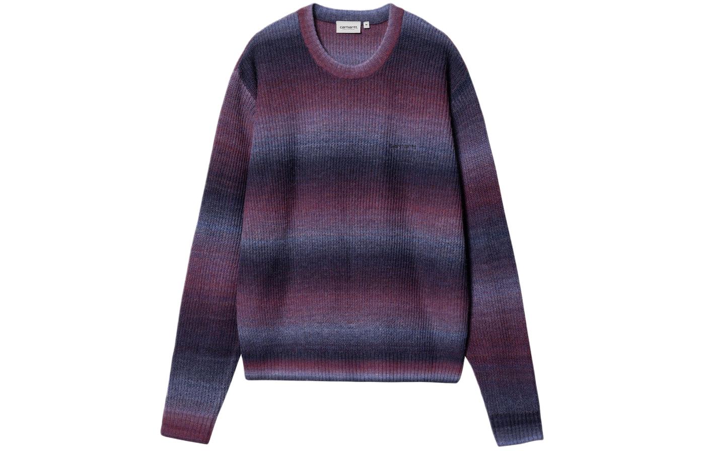 [CARHARTT]★SPACE DYE SWEATER Carhartt WIP Space Dye Sweater Sweater Men's Purple - POIZON