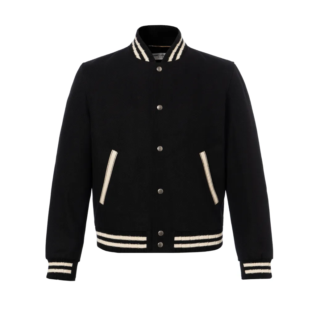 【送料&関税込】Saint Laurent Teddy Bomber SAINT LAURENT Teddy Jacket - POIZON