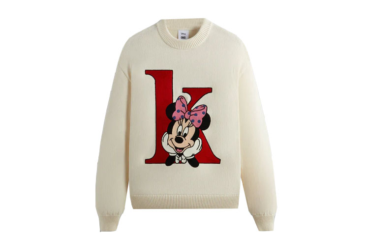 ☆ KITH x MICKEY&FRIENDS Minnie crewneck コラボスウェット ☆ KITH X Disney Mickey & Friends Minnie K Crewneck Sweater