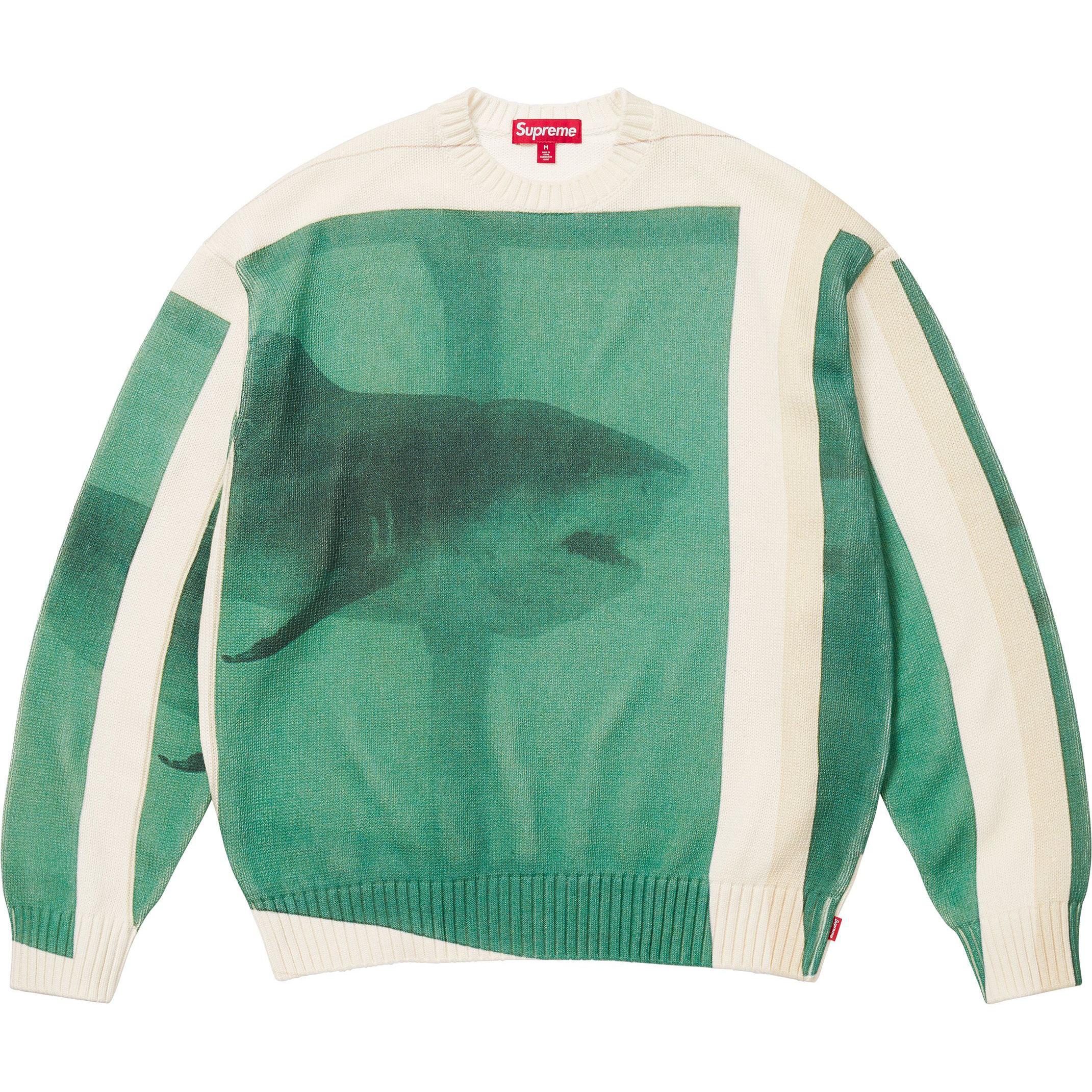 【Supreme x Damien Hirst】Sweater★Black★25SS★ Supreme Damien Hirst Sweater (SS25) - $198