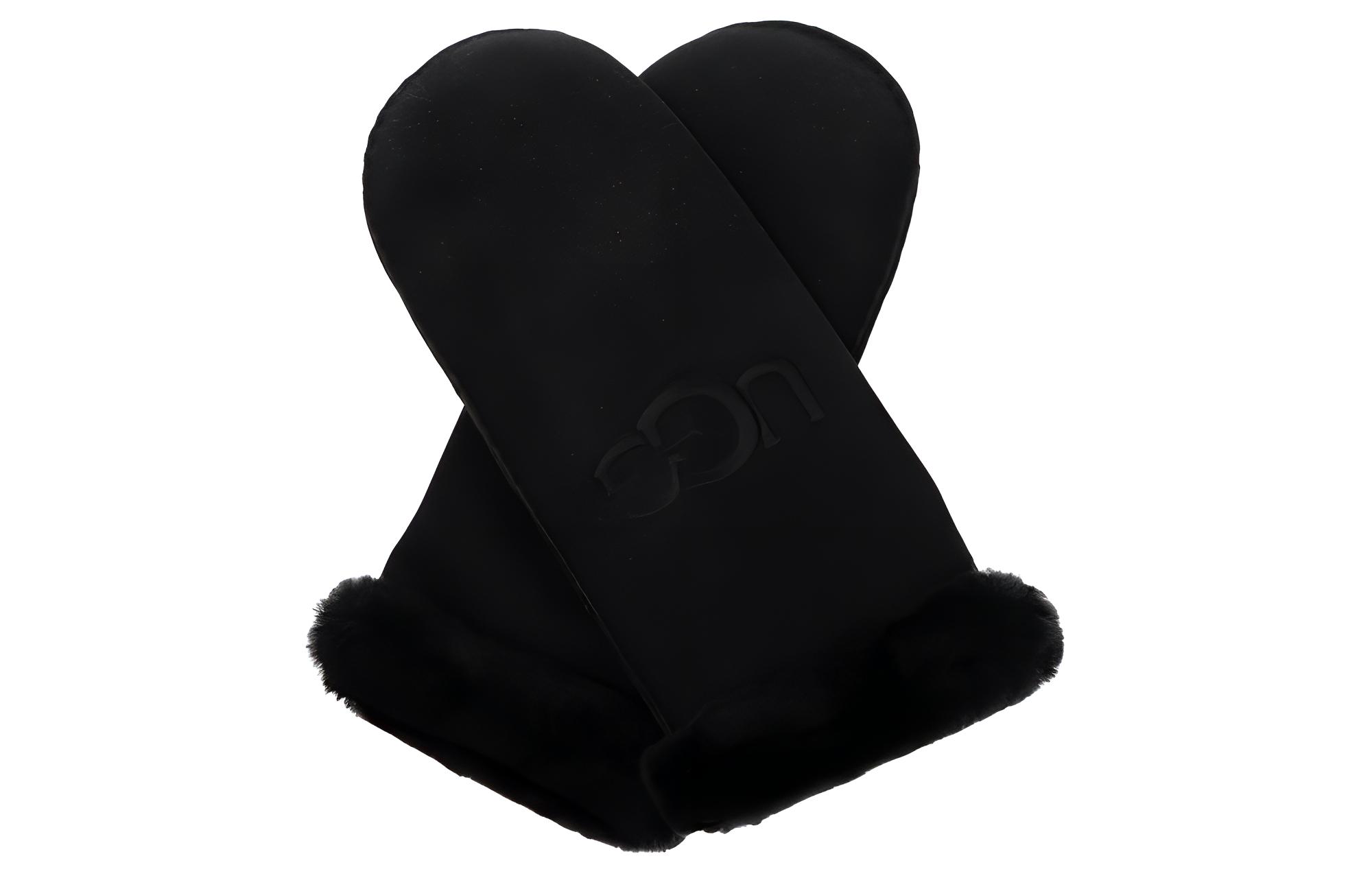 UGG アグ Women's Knit Logo Strap Gloves ミトン UGG アグ Women's Knit Logo Strap Gloves ミトン