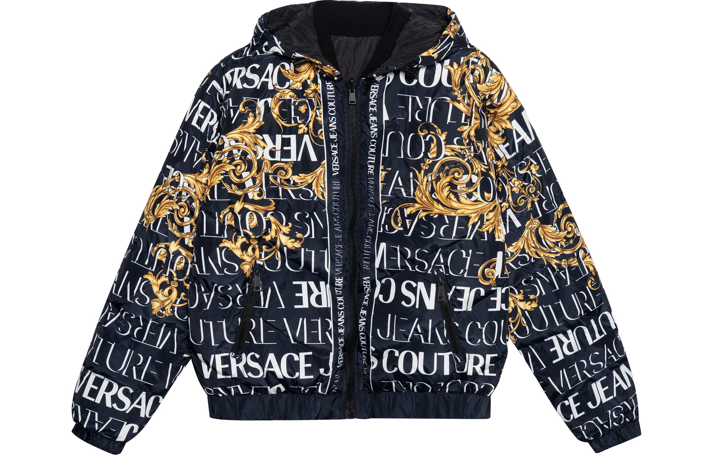 Versace ジャケット versace-boys-grey-cotton-