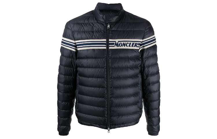 Moncler Down Jackets Men Navy Blue - POIZON