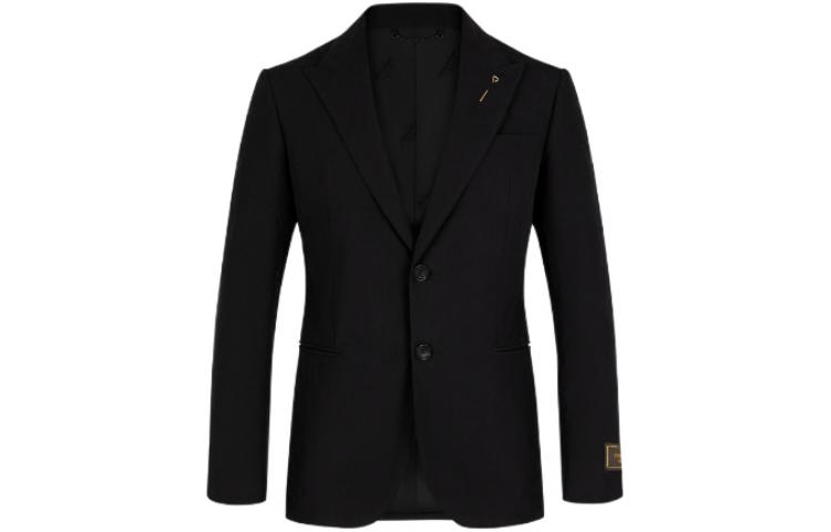 LOUIS VUITTON カジュアルジャケット 黒 4103424E0132 エンボスモノグラムジップアップジャケット ｜ルイ・ヴィトン