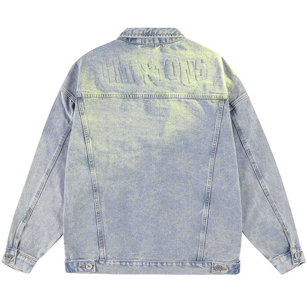 2MP YAZOO ジュンケ　Pan.k JIMI&JONS Denim Jackets Unisex Black L - POIZON