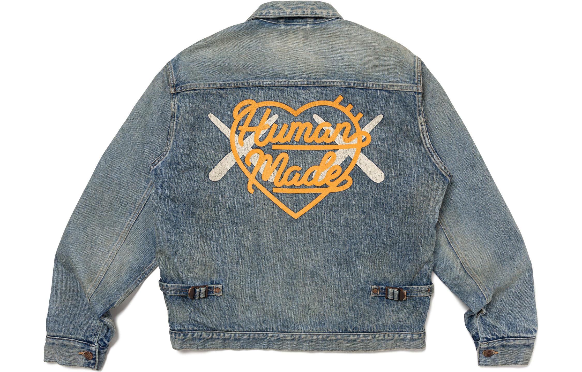 HUMAN MADE Denim Jackets Apparel Unisex on Sale & Authentic HUMAN MADE Denim Jackets Apparel Unisex on Sale & Authentic
