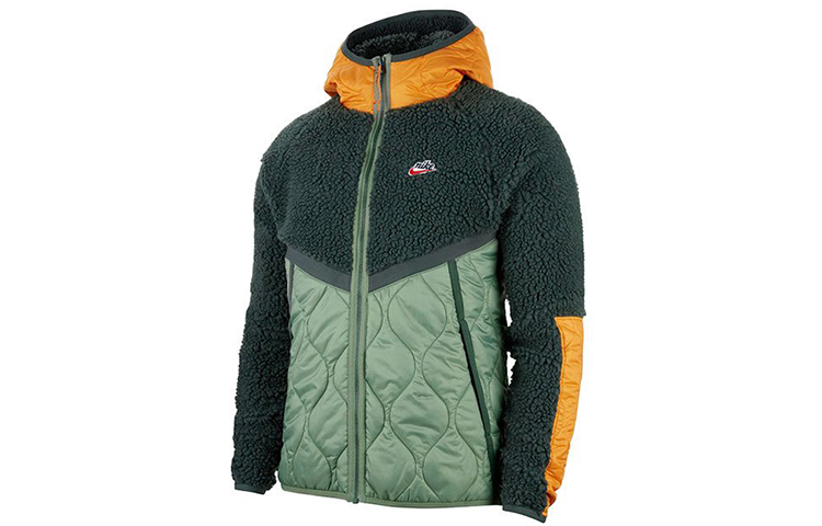 nike jacket lime green