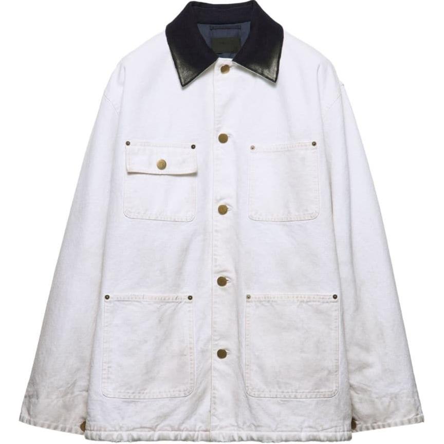 Prada White Jackets Coats on Sale & Authentic - POIZON