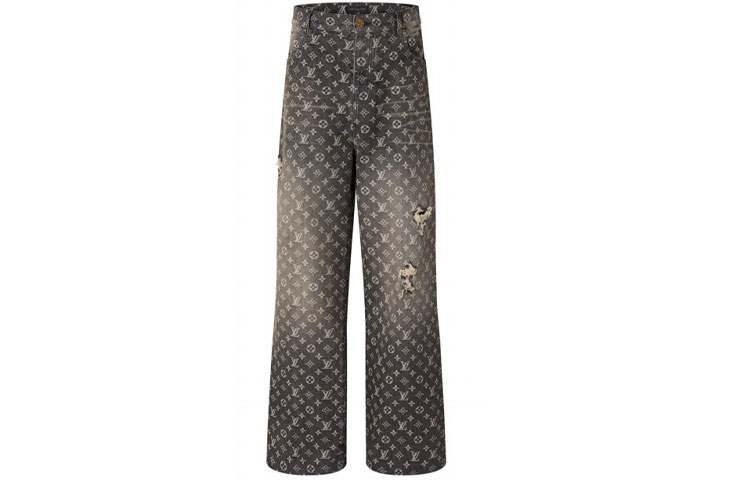 LOUIS VUITTON パンツ（その他） ピンク 4103424E0193 LOUIS VUITTON - LOUIS VUITTON ルイヴィトン パンツ（その他
