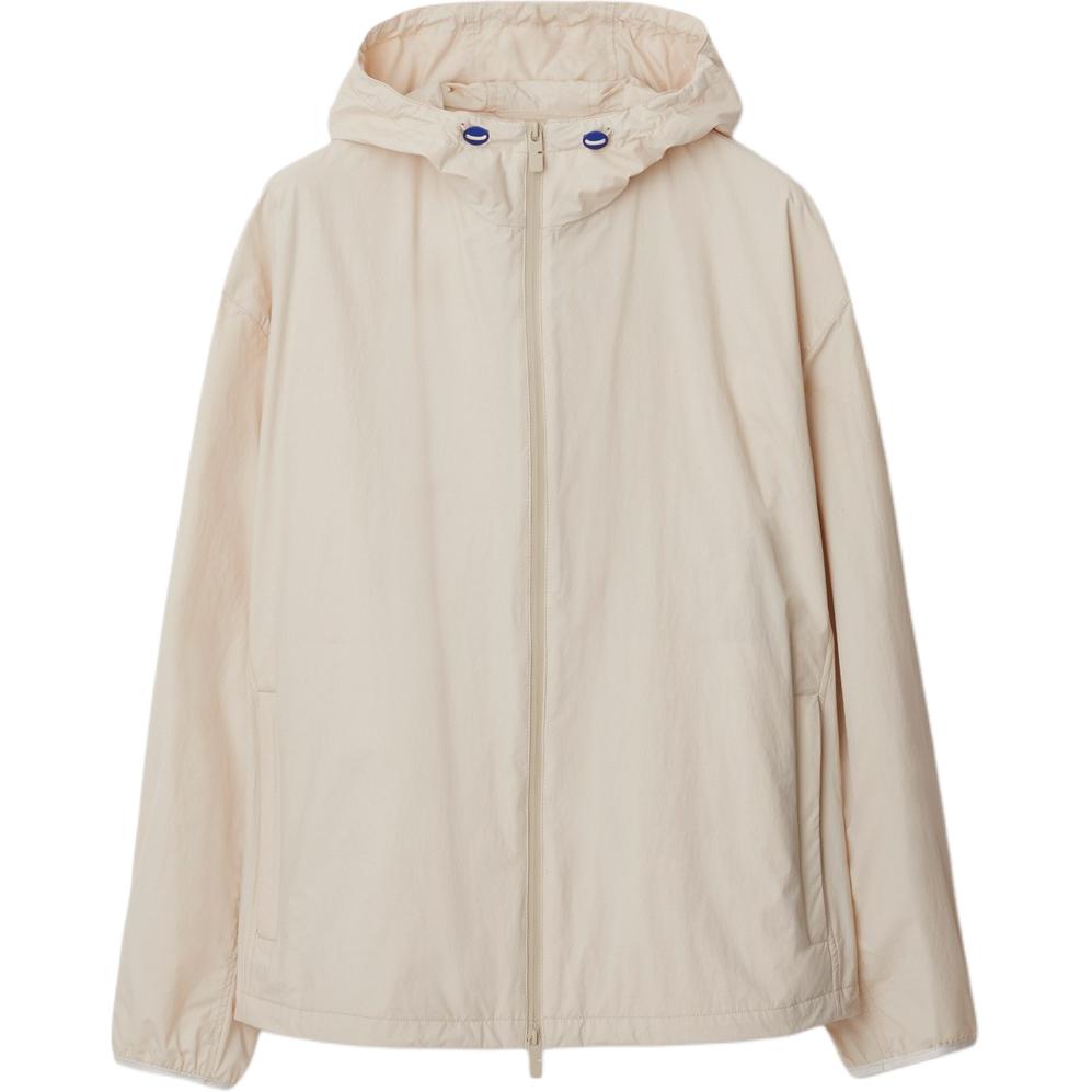 Burberry Equestrian Knight-Motif Zipped Hooded Jacket XL