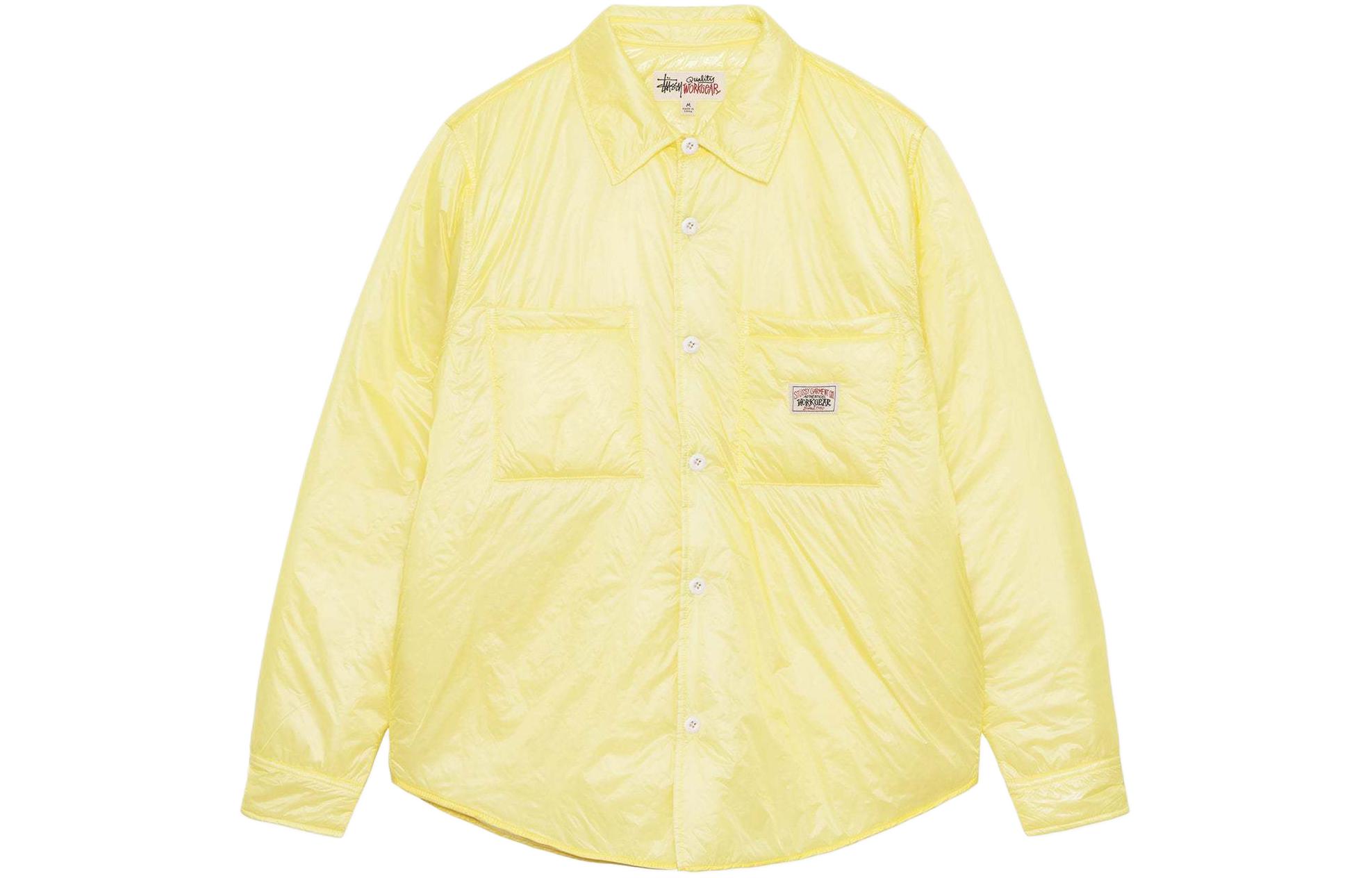 Stussy Fatigue Overshirt Nylon Jacket Blue Men's - FW24 - US