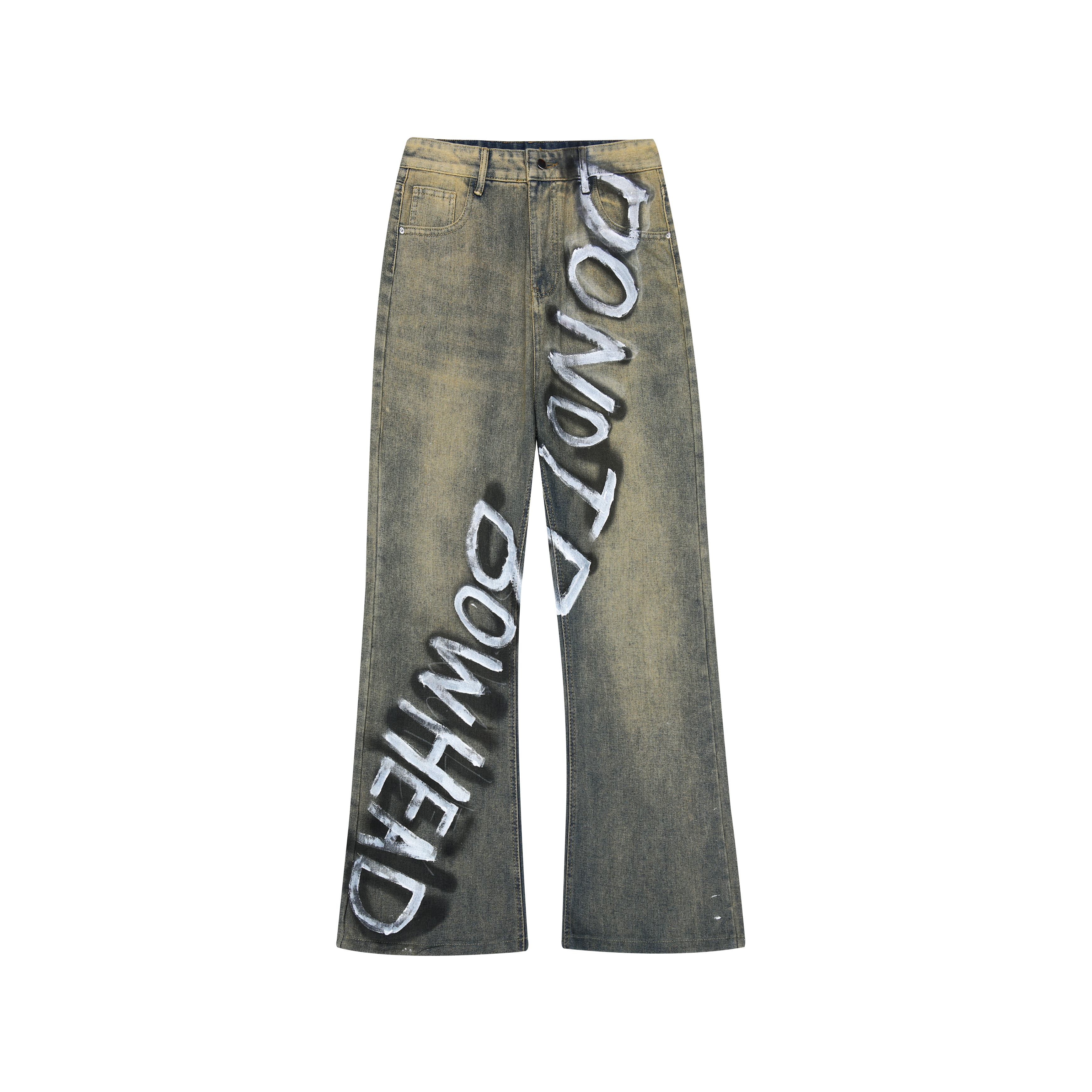 Time Loose Bootcut Jeans - POIZON