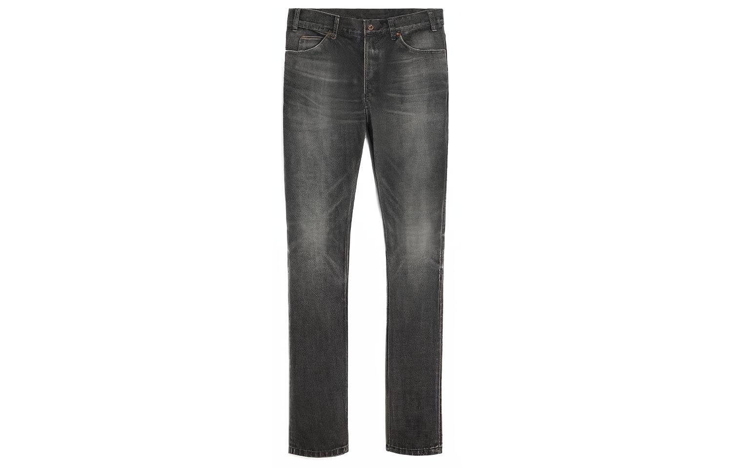 CELINE Lou Jeans in Black Ice Rinse Denim - POIZON