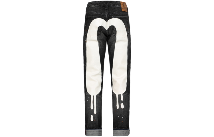 ほぼ新品　早い者勝ち　EVISU エヴィス 大黒　w31×l34 正規品 EVISU Jeans Men Black - POIZON
