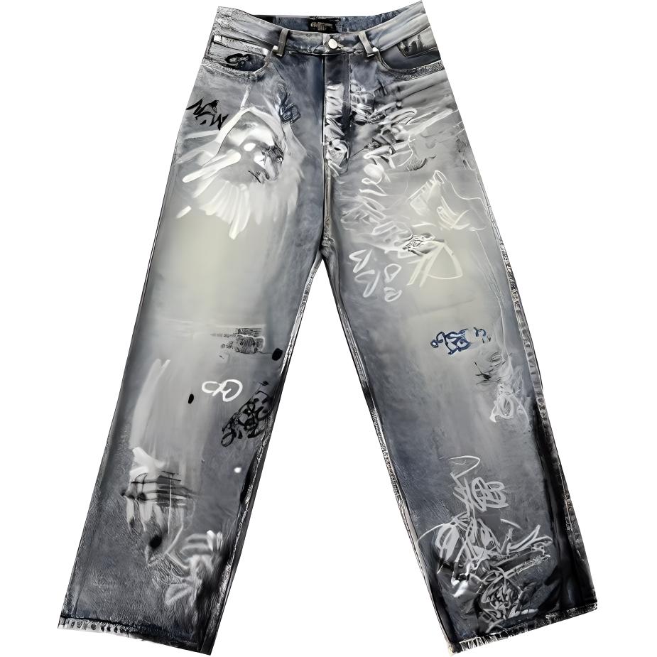 Balenciaga Jeans Unisex on Sale & Authentic - POIZON