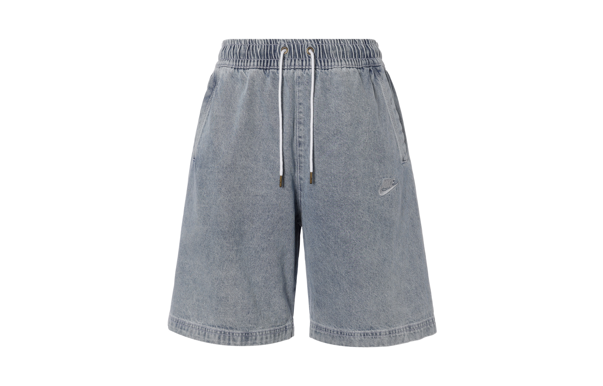 【Nike】 NSW Denim Shorts Light Armory Blue Nike Denim Shorts Men Light Armory Blue L - POIZON