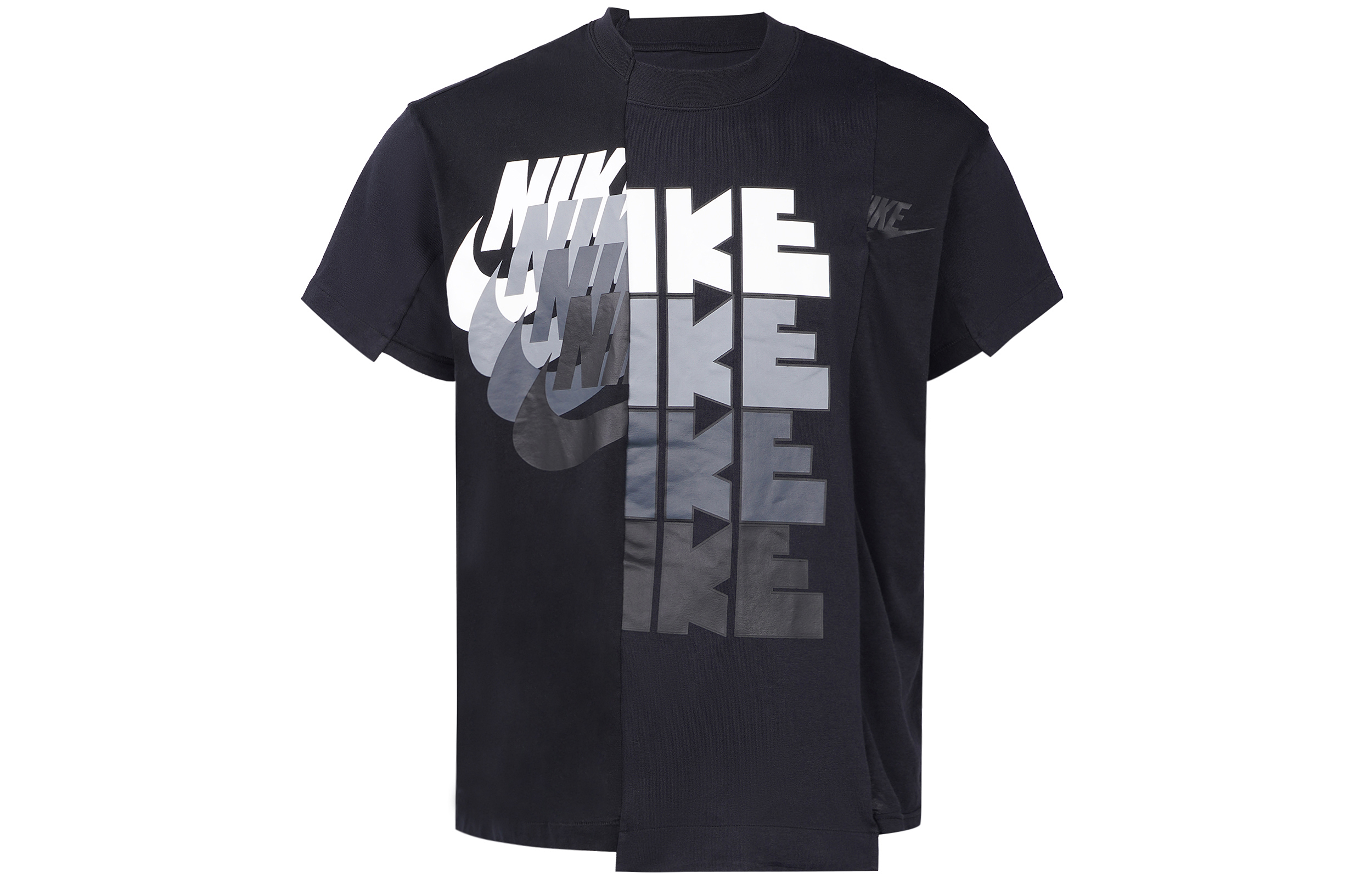 Nike X Sacai Tee Black/Grey XXS - POIZON